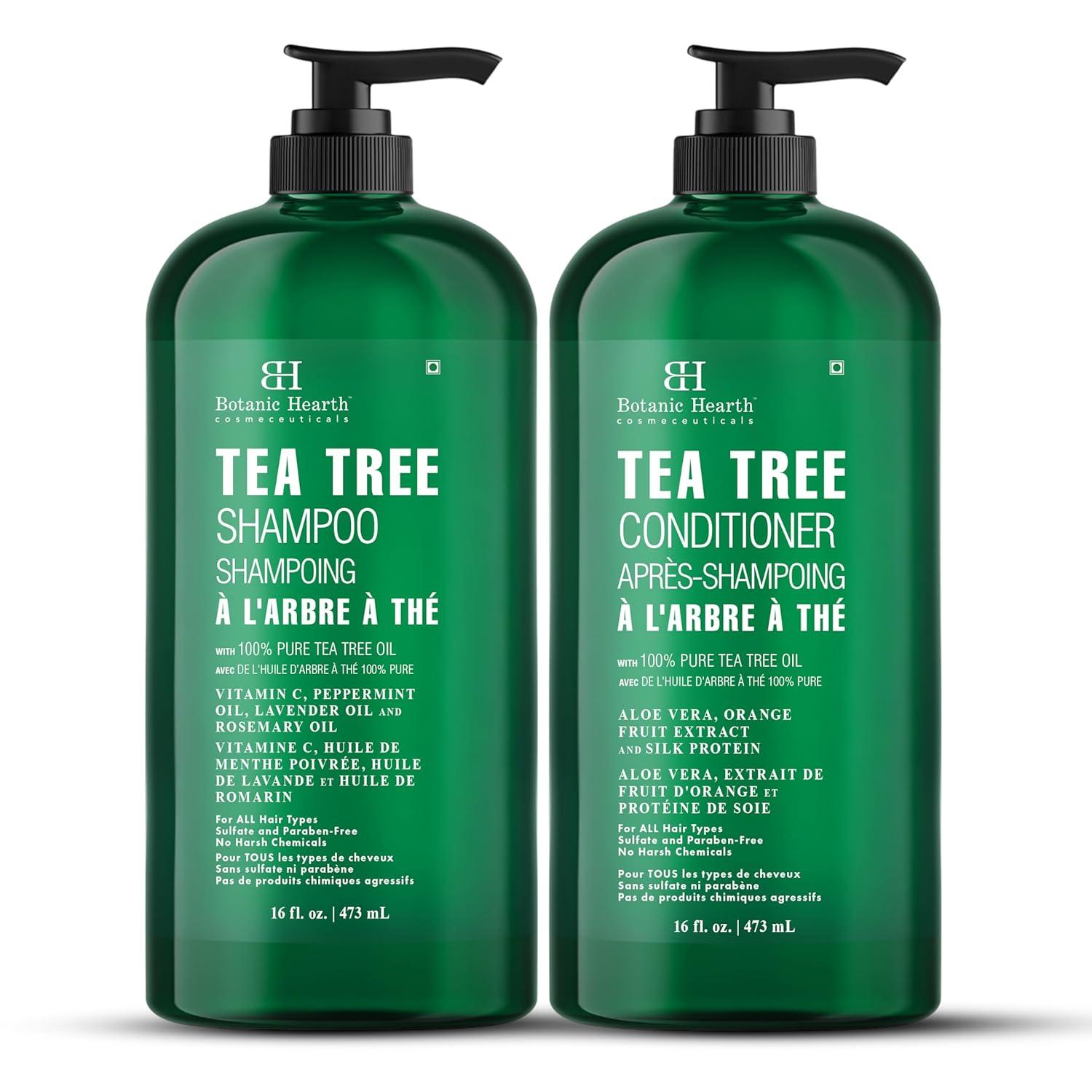 Botanic Hearth vs Tea Tree Shampoo: Surprising scalp relief, both free!