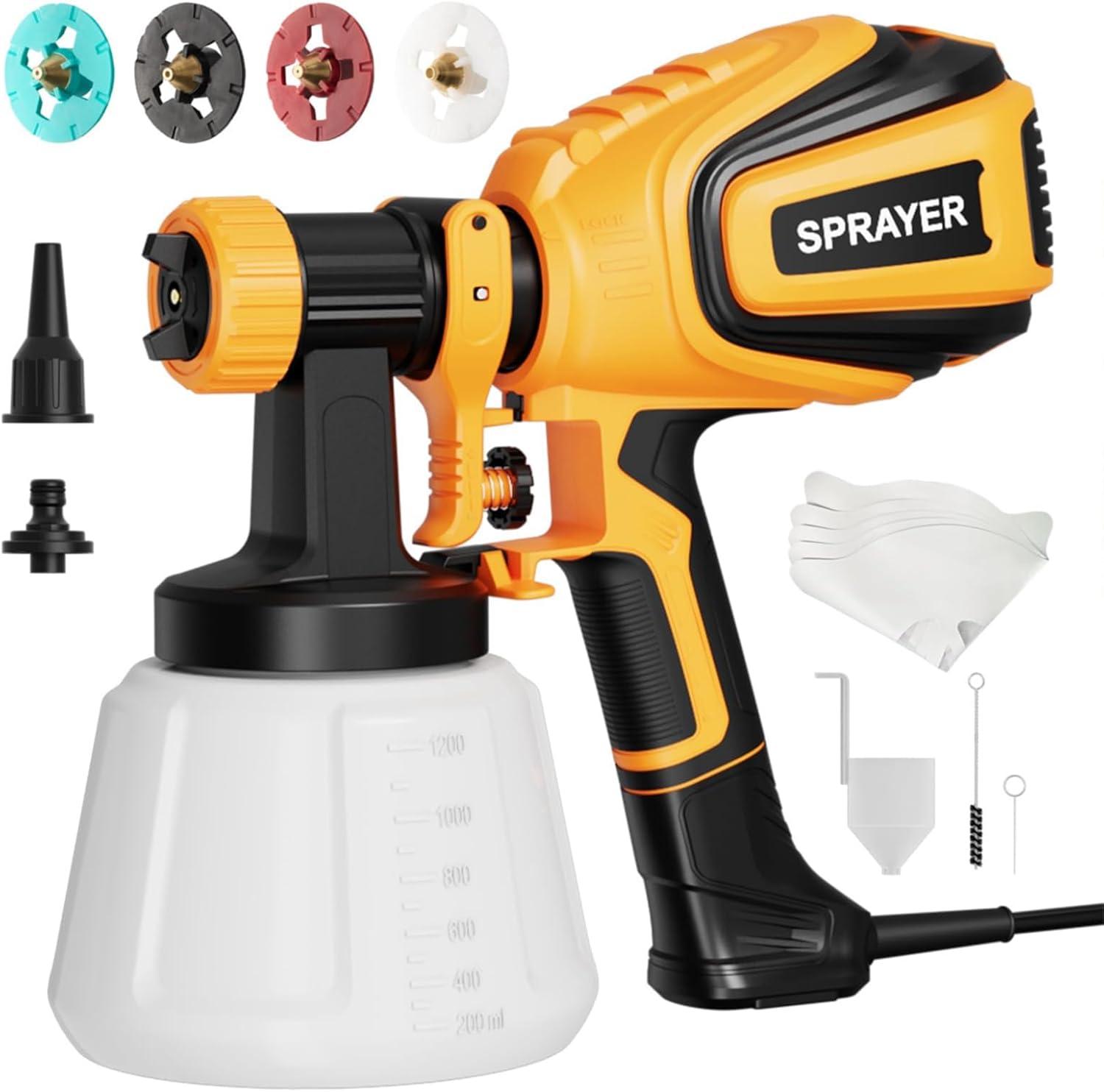 HVLP Tested Versus Sprayer Insights: 700W gun, cleanسهل abrasion-resistant... Compare Now!